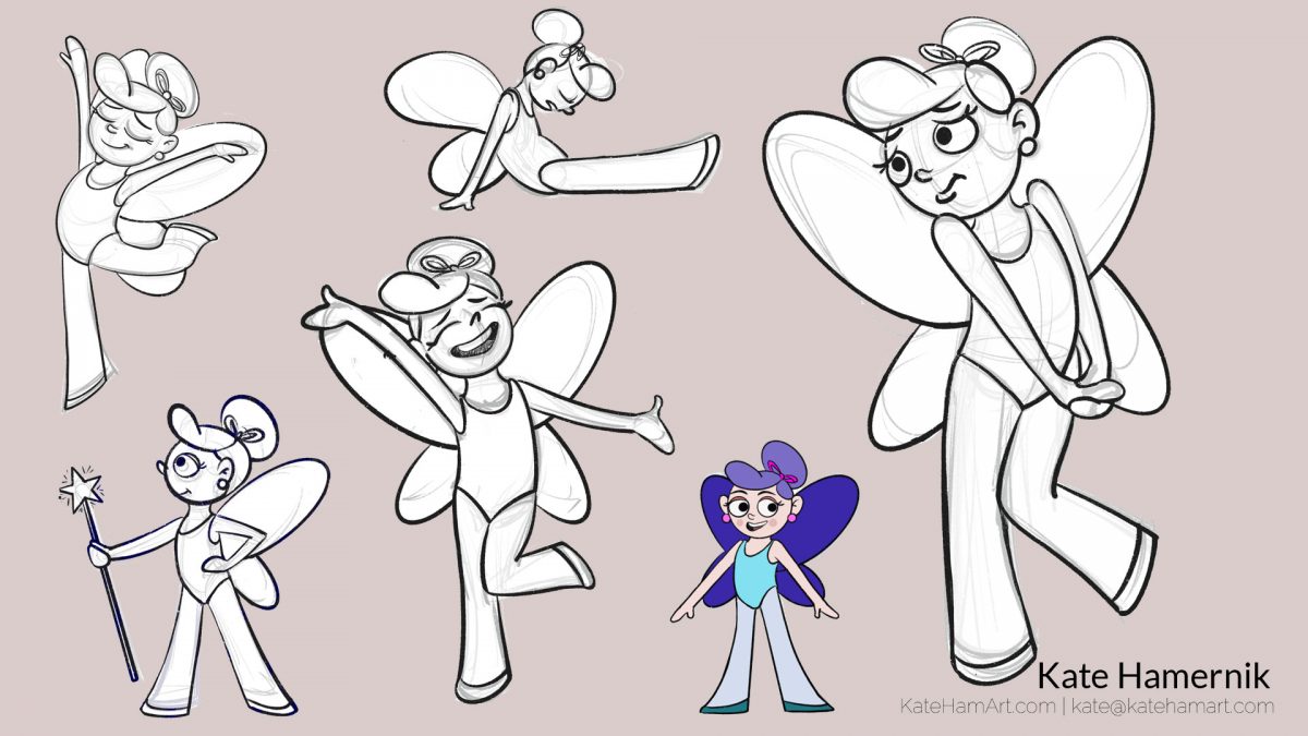fairy explorations sketches