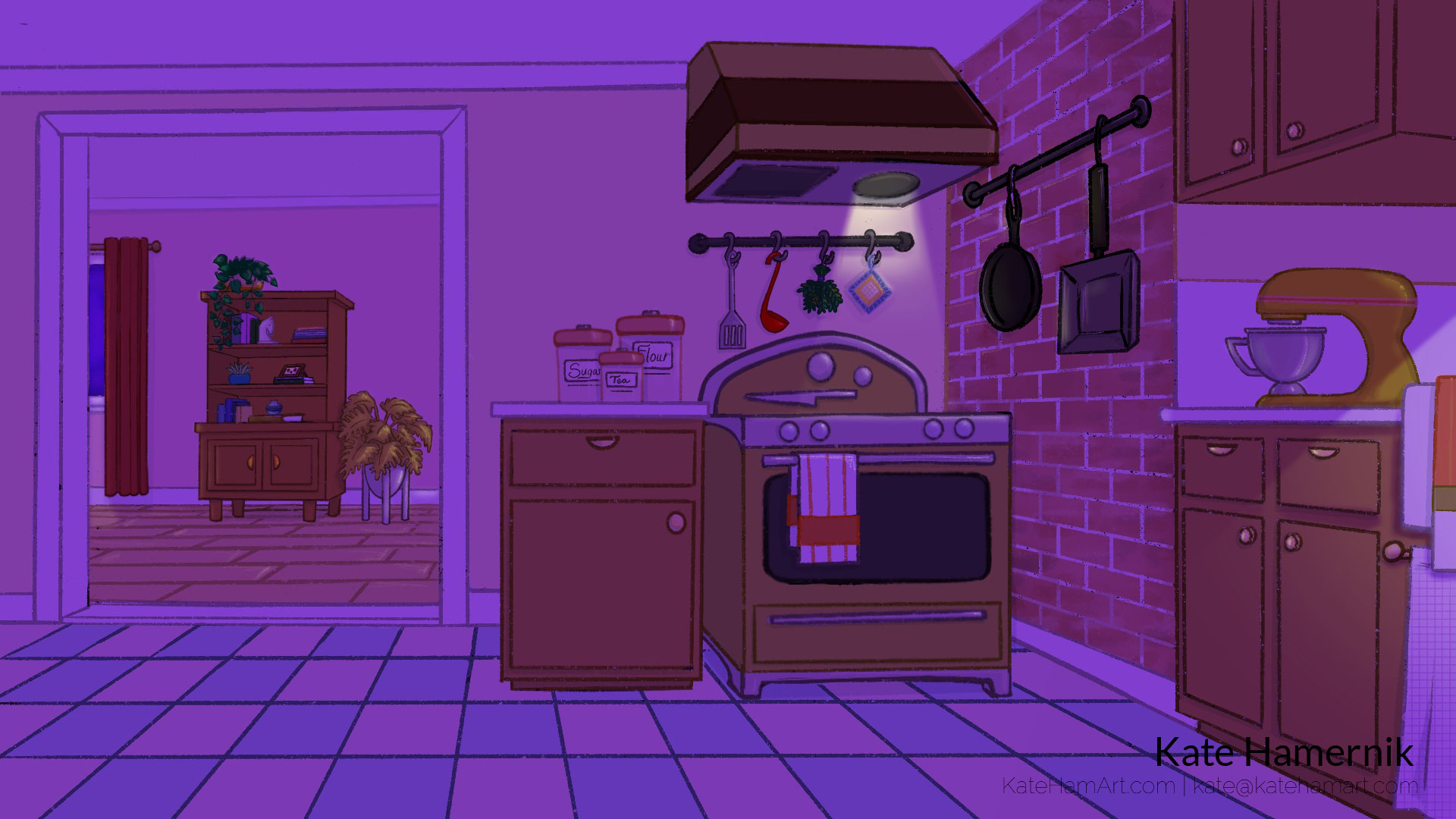 background design kitchen oven wall-night