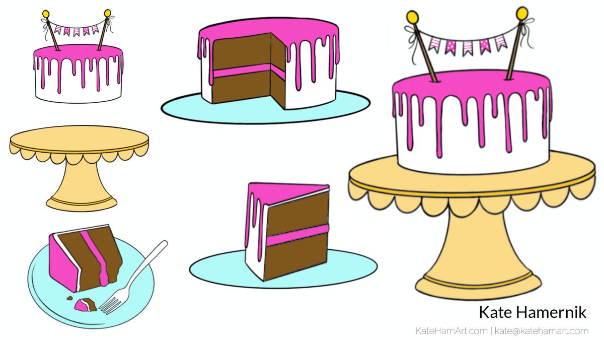 cakes, prop design
