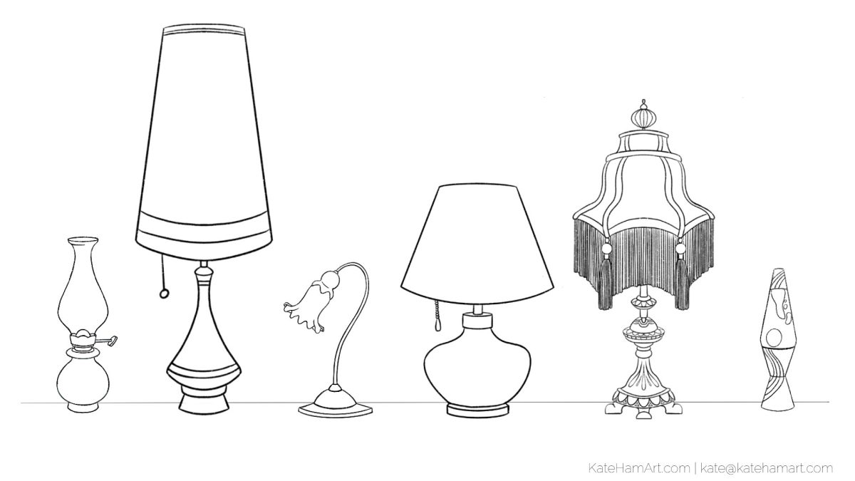 prop design lamps
