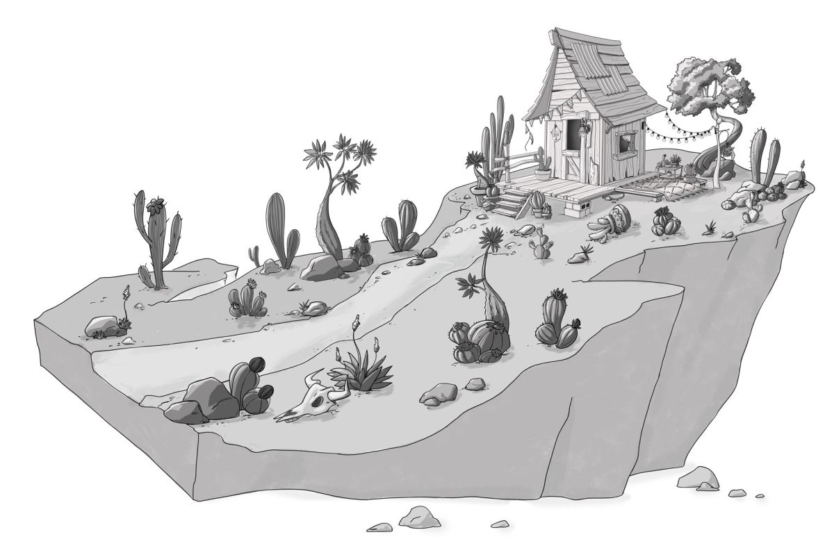 Plant shack animation background
