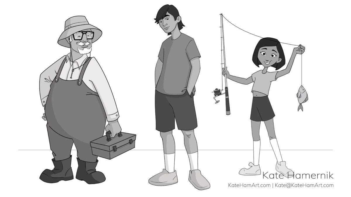 family character design