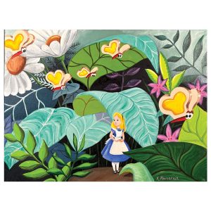 Alice in Wonderland Original Painting