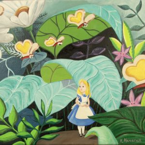 Alice in Wonderland poster print