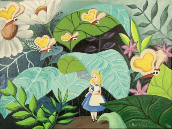 Alice in Wonderland poster print