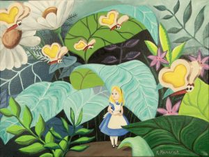 Alice in Wonderland poster print