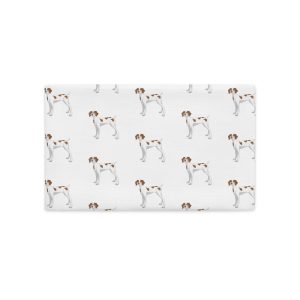 Spaniel Dog Art Premium Pillow Case