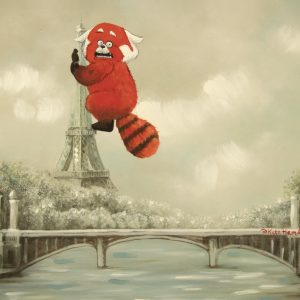 Pixar's Mei Lee Turning Red in Paris