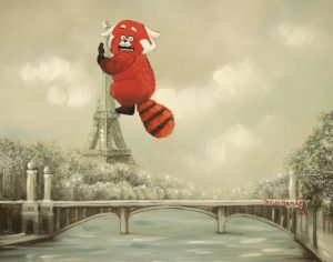Pixar's Mei Lee Turning Red in Paris