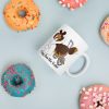 The See Me Rollin', White glossy dog mug - Image 3