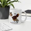 The See Me Rollin', White glossy dog mug - Image 2