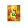 Captain Hook and Tick Tock Upcycled Painting - Image 3