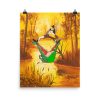 Captain Hook and Tick Tock Upcycled Painting - Image 2