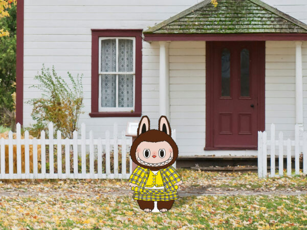 labooboo clueless Halloween lawn signs