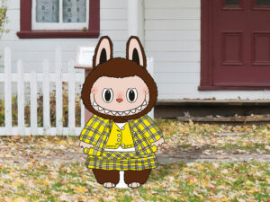 labooboo clueless Halloween lawn signs