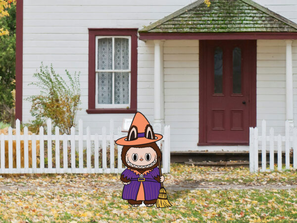 Labooboo witch Halloween lawn decor