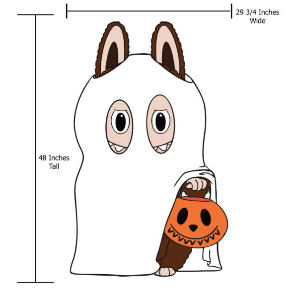 labooboo Ghost costume size