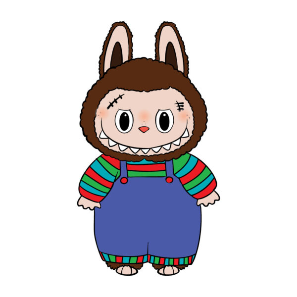 labooboo chucky Halloween lawn decor