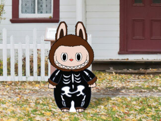 labooboo skelly lawn sign