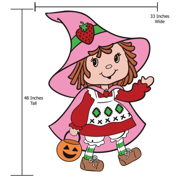 strawberry Shortcake halloween decor large size