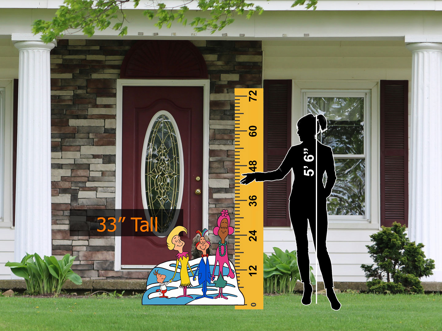 Who people holding hands actual size