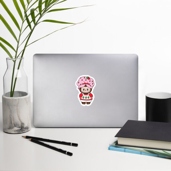 Labubu - Labooboo Strawberry Shortcake Halloween sticker - Image 3