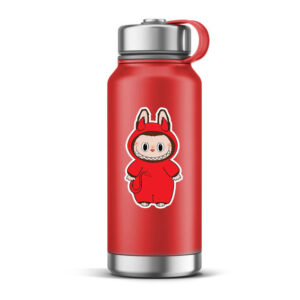 labubu devil costume sticker