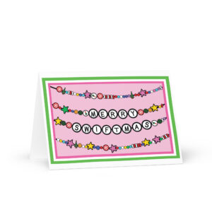 Merry Swiftmas Holiday Greeting card