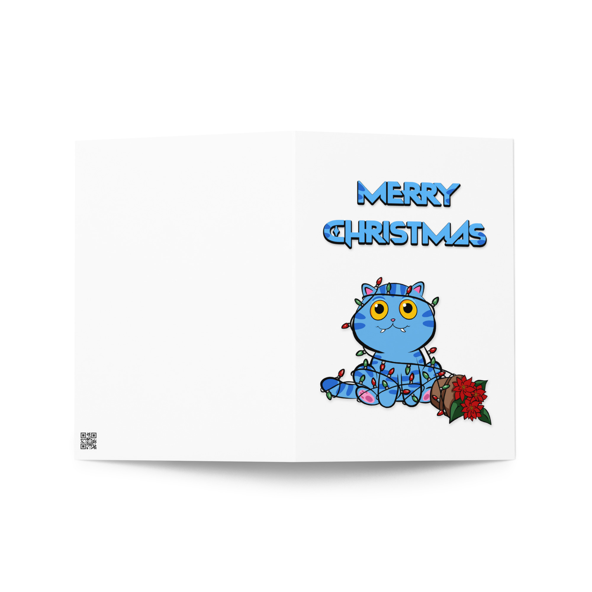 Derpy Cat Merry Christmas card - Image 3