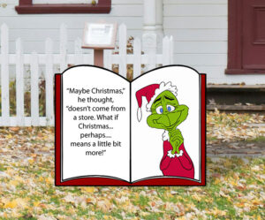 Christmas, perhaps, means a little bit more, the grinch