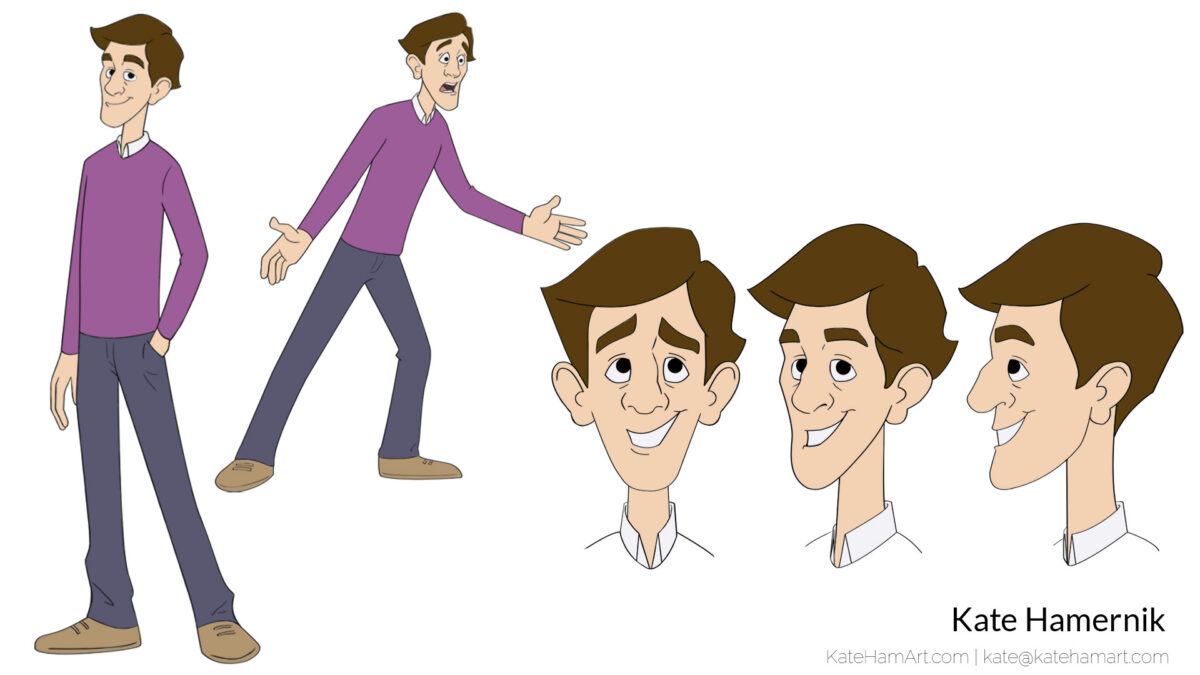 Man Character Design