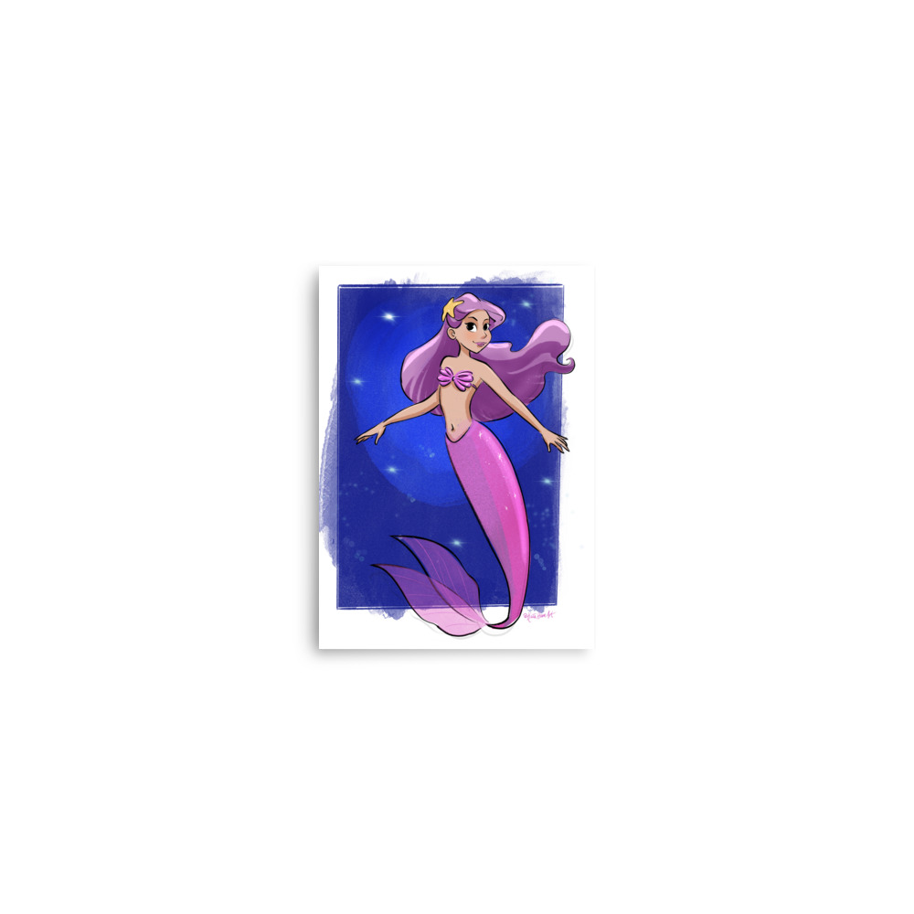 Mermay Cosmic Poster print - Image 2
