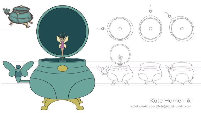 Music box prop design