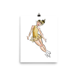 Alysa Liu Ice Skating Print