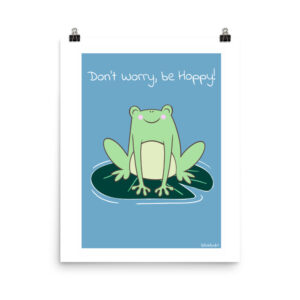 Dont Worry, Be Hoppy Digital Print