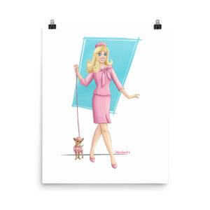 Elle Woods Digital Print