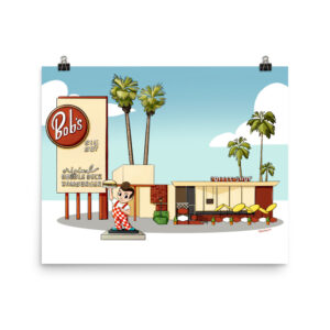 Bob's Big Boy Burbank Digital Print