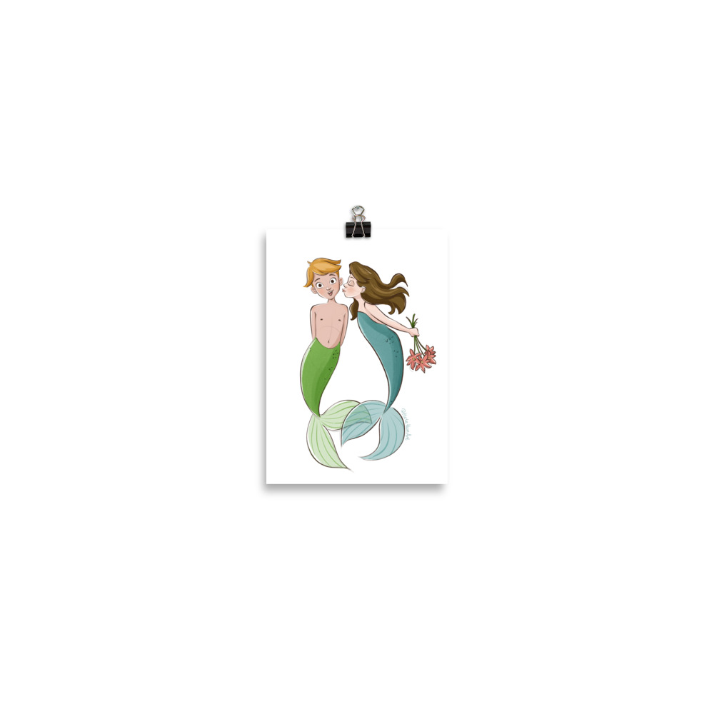 Mermaid Crush Digital Print - Image 2