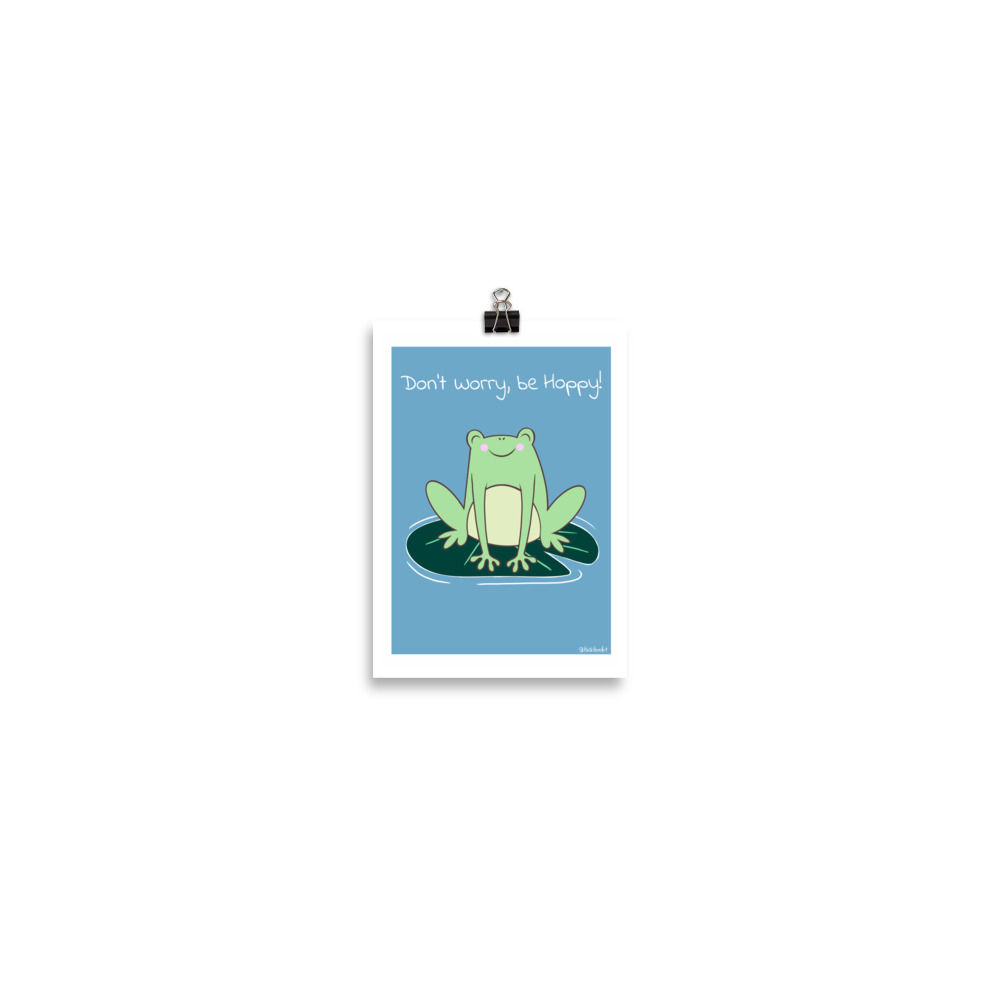 Dont Worry, Be Hoppy Digital Print - Image 2