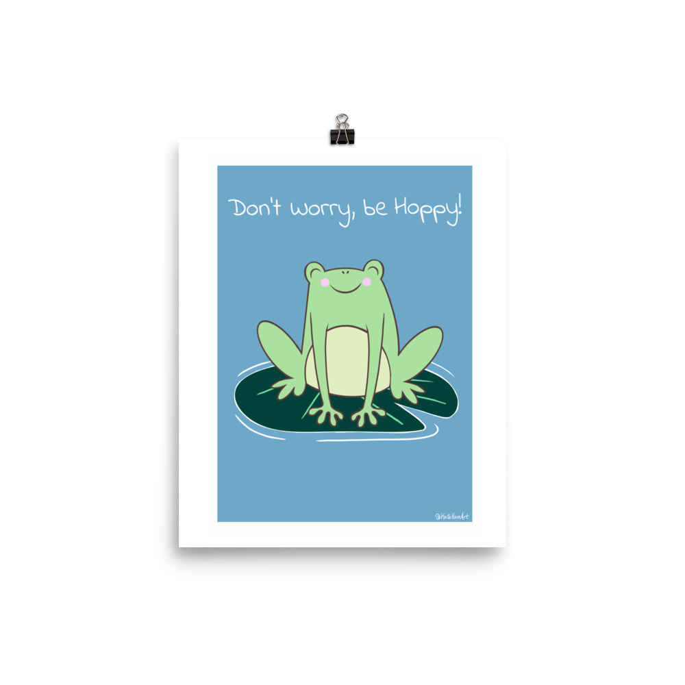 Dont Worry, Be Hoppy Digital Print - Image 3
