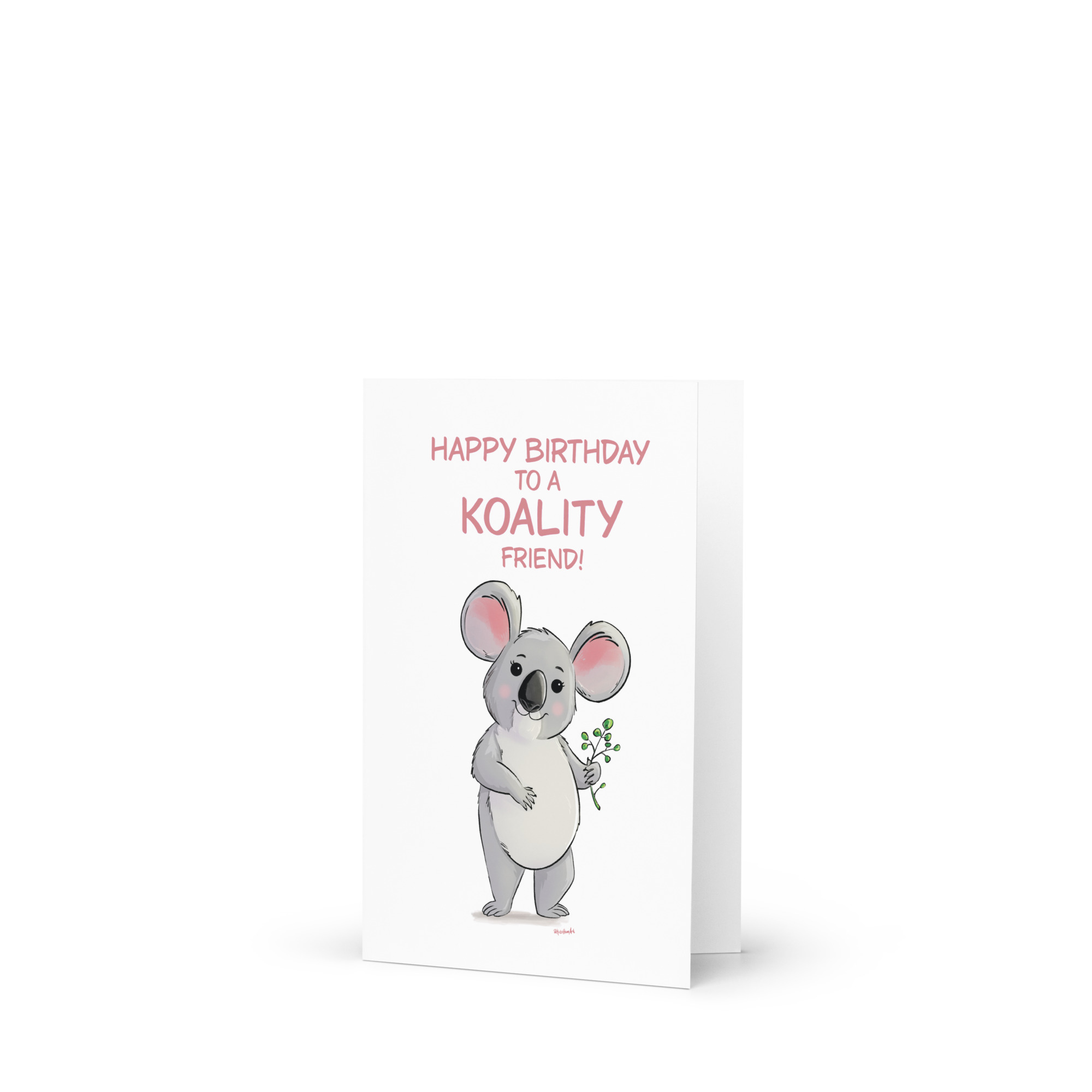 Koala Happy Birthday Card