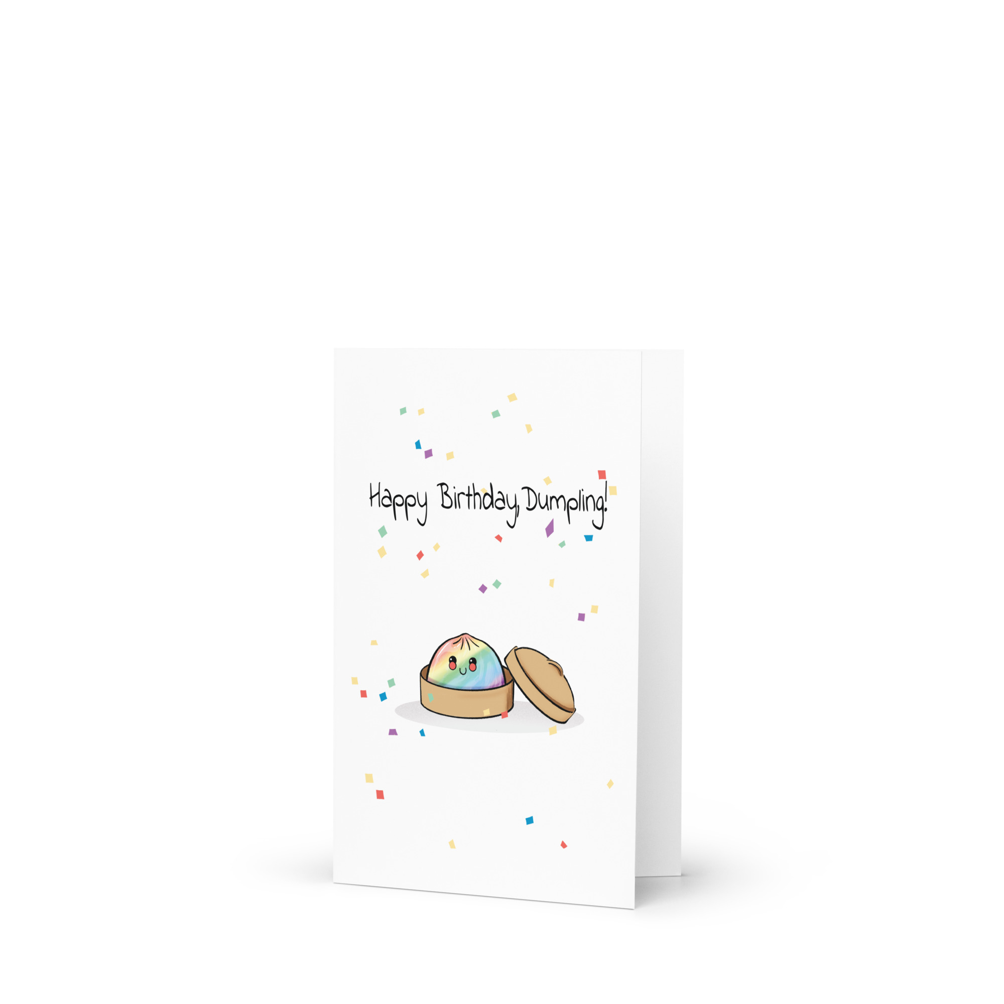 Happy Birthday Dumpling Card