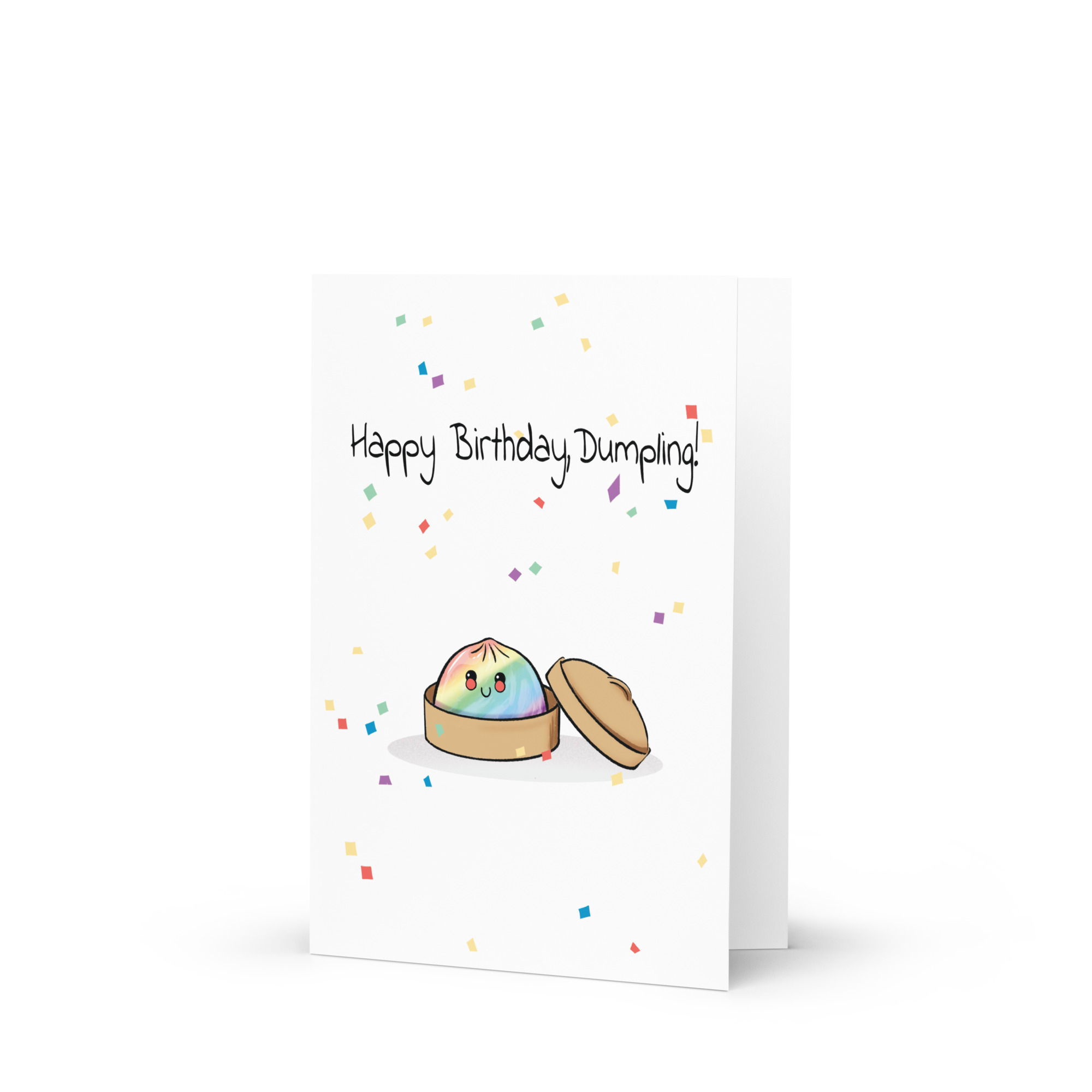 Happy Birthday Dumpling Card - Image 2